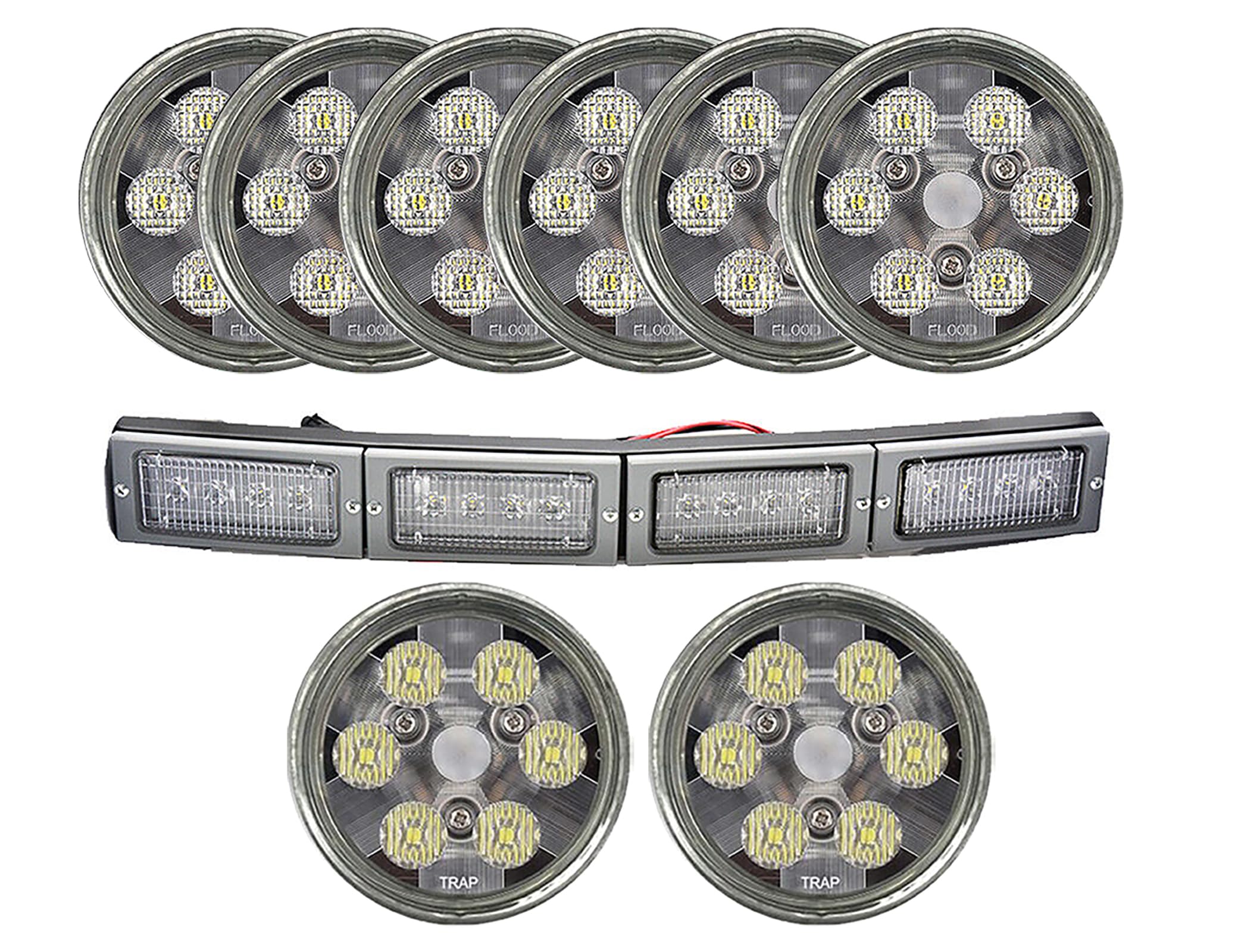 当時物 ヘッドライト ヴィンテージ John Tractor Light Amazon.com: Dark Horse 320W 9 Pack Led tractor light Kit